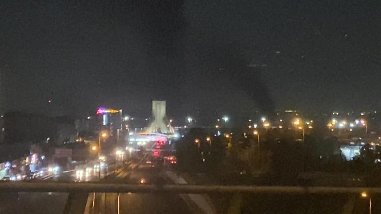 İran İsraile balistik füze yağdırdı İşte gece boyu yaşananlar...