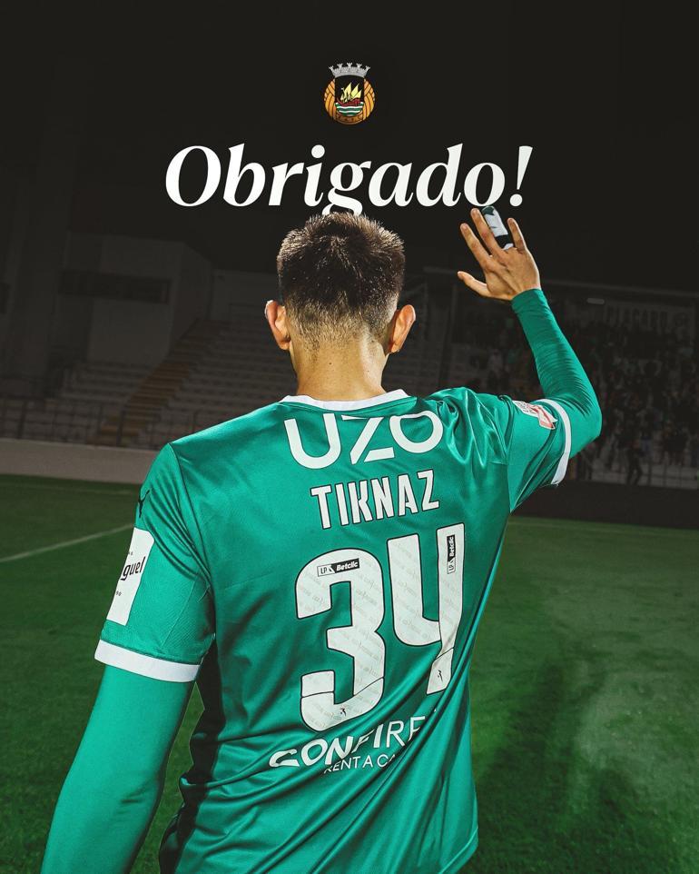 684e6b1abd49734add727a96 Beşiktaş'a geri dönen Demir Ege, Rio Ave'ye veda etti
