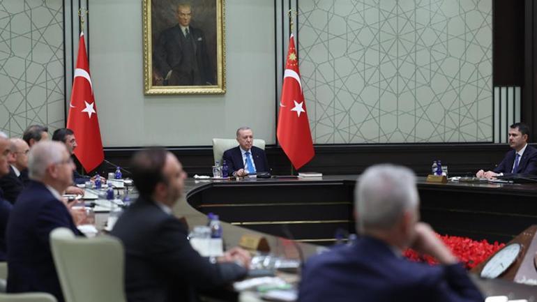 Kabine, Cumhurbaşkanı Erdoğan liderliğinde toplanıyor İşte masadaki konular