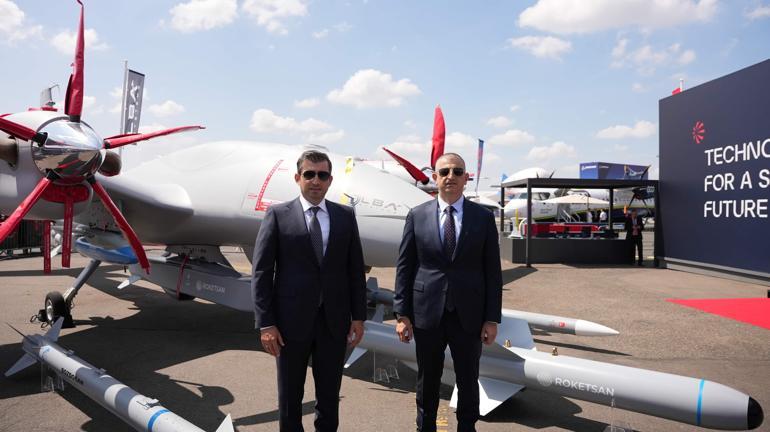 Baykar ve Leonardodan stratejik ortaklık LBA Systems Paris Air Showda tanıtıldı