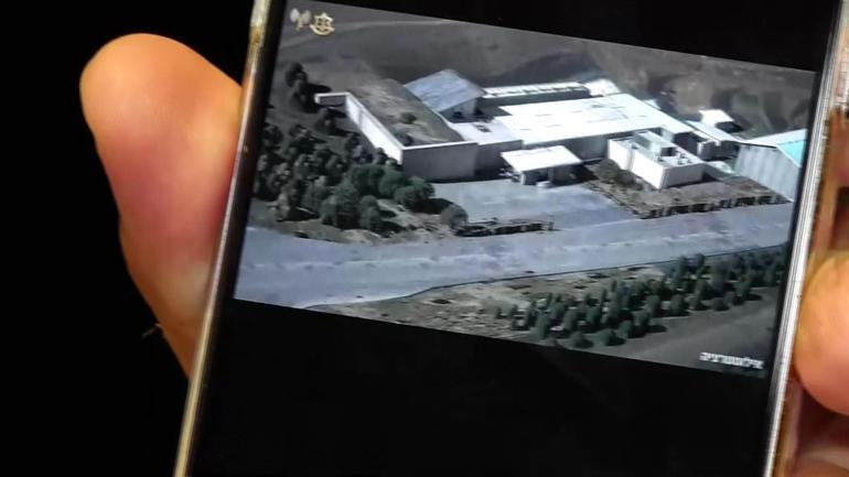 İsrail, vurduğu askerî tesisi grafiklerle anlattı