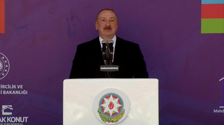 SON DAKİKA || 250 bininci deprem konutu teslim töreni Cumhurbaşkanı Erdoğan ve Aliyev Kahramanmaraşta