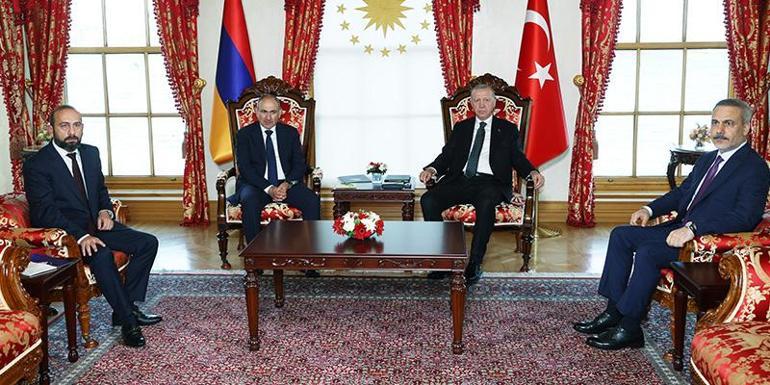 SON DAKİKA | Cumhurbaşkanı Erdoğan, Paşinyanı kabul etti: İşte ele alınan konular