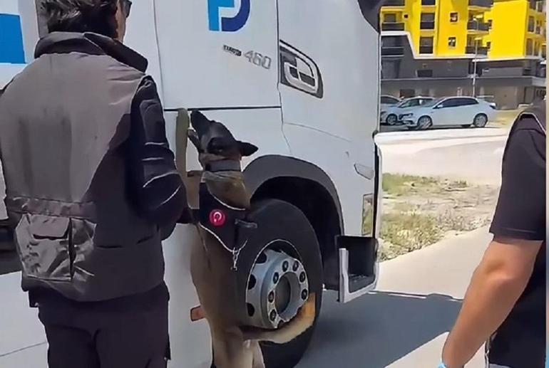 Edirnede TIRdan 18 kilo kokain çıktı
