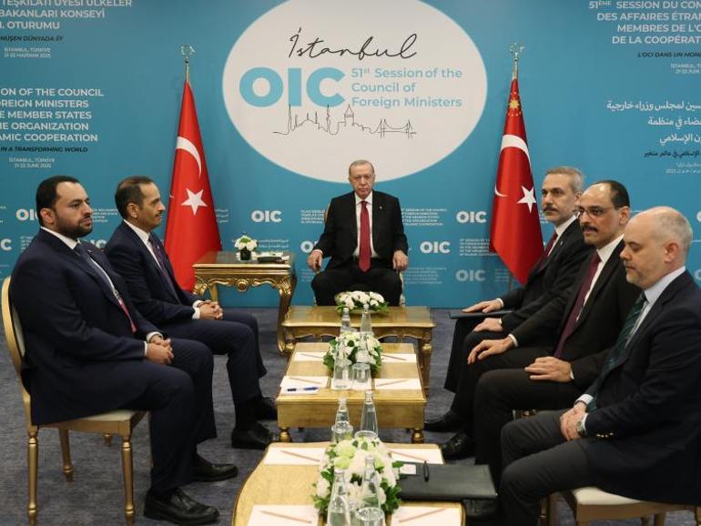 Cumhurbaşkanı Erdoğandan İstanbulda yoğun diplomasi trafiği
