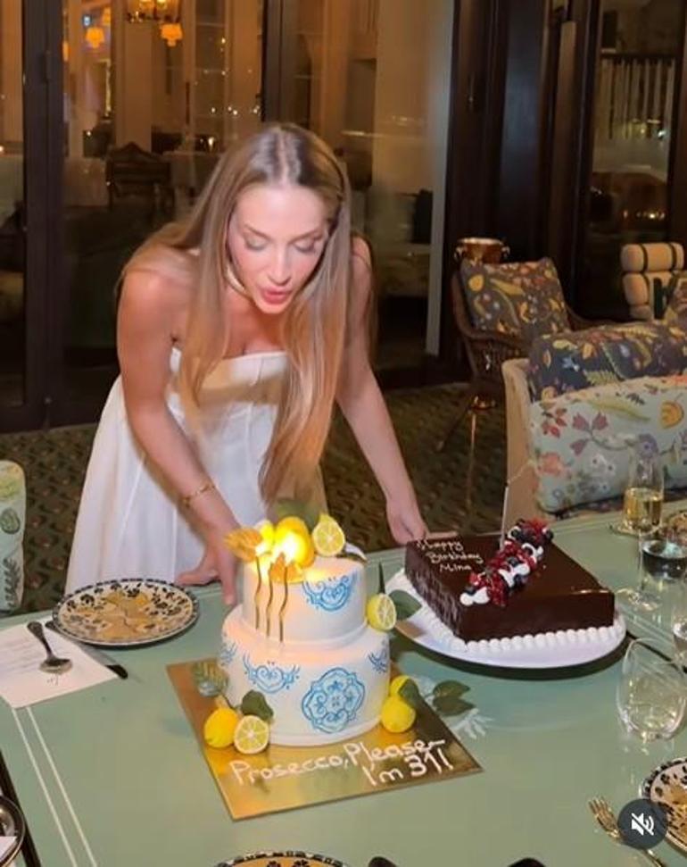 Sosyetik Güzellik Mina Ceran 32 Yaşında Ünlü Arkadaşları ve Dostları Yanında