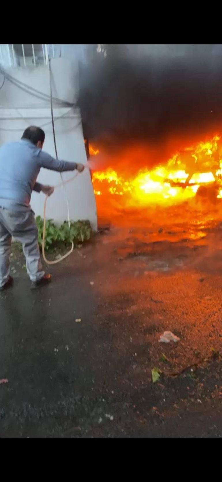  Saldırgan motorla kaçarken yakalandı