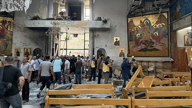  Şam’daki Mar İlyas Kilisesi’ne yapılan saldırıyı lanetliyorum