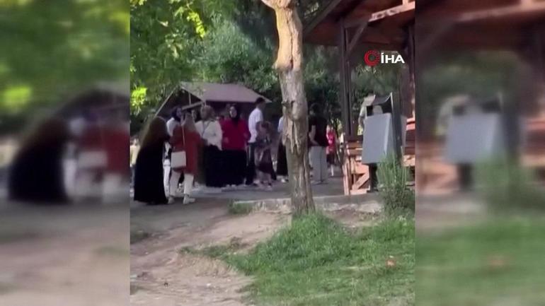 Çocukların kavgasına anneler dahil oldu, ortalık birbirine girdi