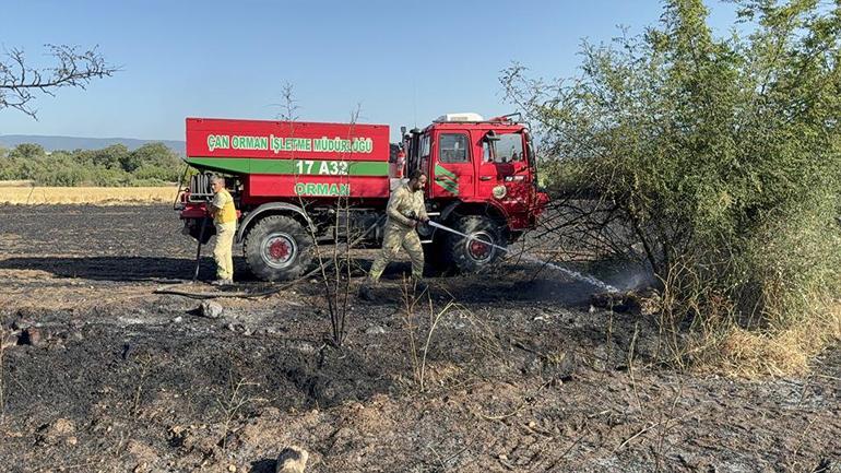 Bursada orman yangını: Ekipler bölgede