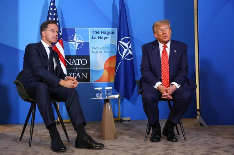 Lahey’deki NATO Liderler Zirvesi’nden SON DAKİKA gelişmeler: Erdoğan ve Trump ayaküstü görüştü