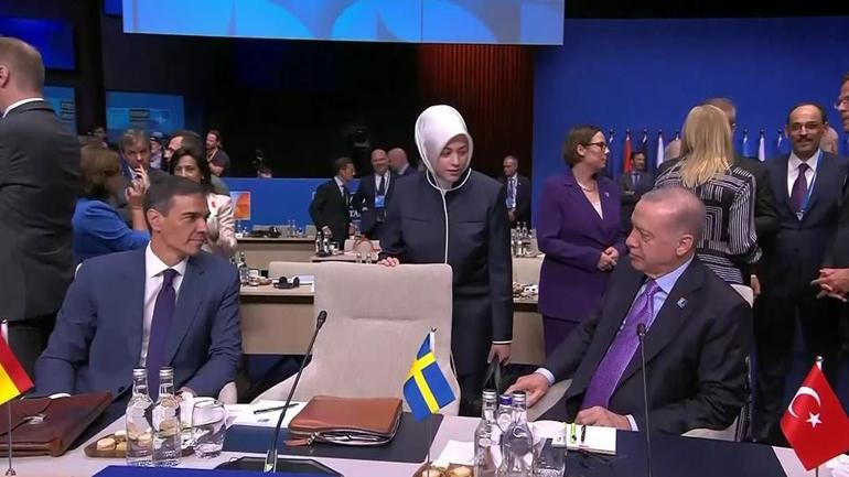 Cumhurbaşkanı Erdoğandan NATO zirvesinde önemli temaslar