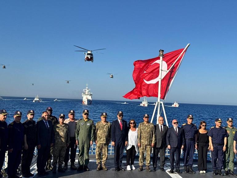 HEM HAVADA HEM DENİZDE Türkiye-KKTC ortak tatbikatı