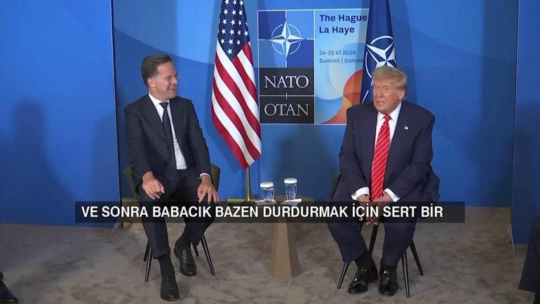 NATO’da şaşırtan hitap: Trump babacık oldu