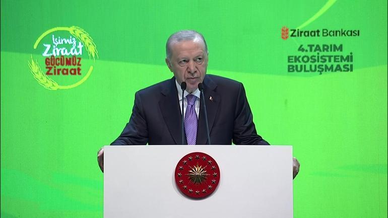 SON DAKİKA... Cumhurbaşkanı Erdoğandan çiftçilere kredi müjdesi Ayrıntıları belli oldu