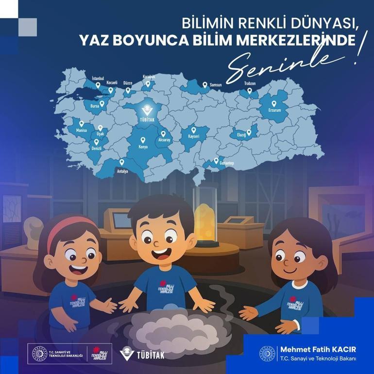 Bilim merkezlerinde eğlence ve öğrenme bir arada