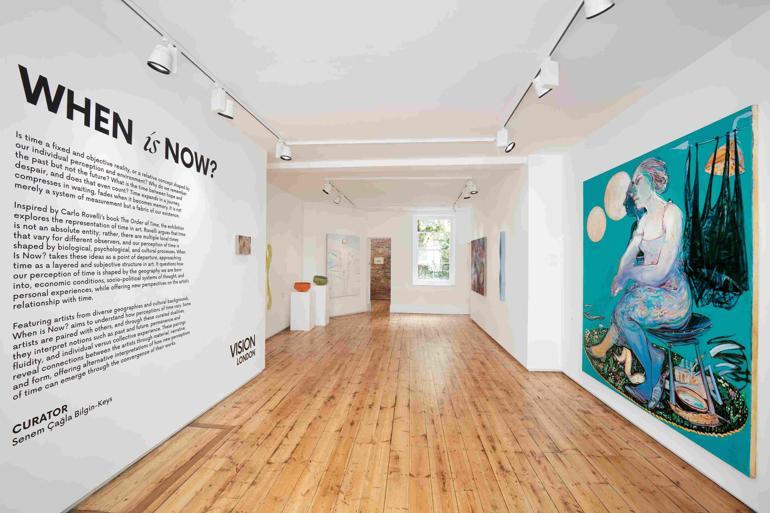 Şimdi Ne Zaman / When Is Now ” sergisi Senem Çağla Bilgin-Keys küratörlüğünde Vision Art Platform Londra’da