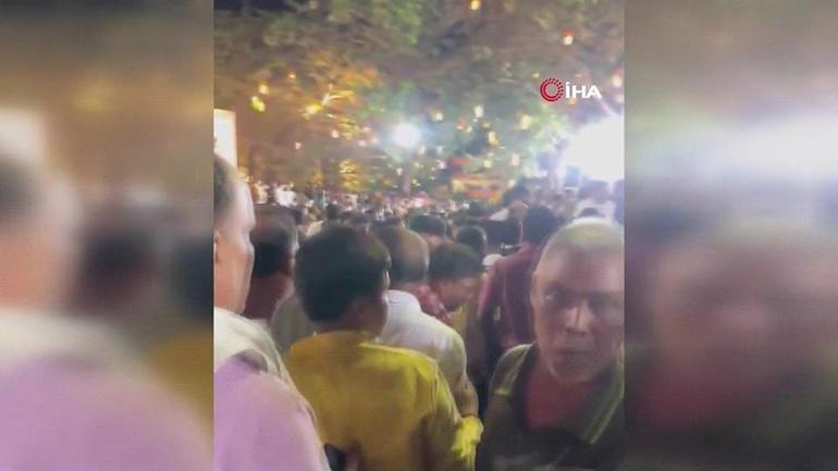 Hindistan’da dini törende izdiham: 3 ölü, 50’den fazla yaralı