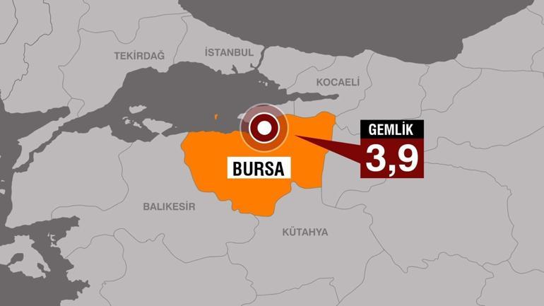 AFAD duyurdu: Bursada 70 dakika arayla ikinci deprem İstanbul ve Yalovada hissedildi