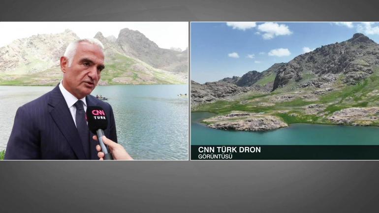 Kültür ve Turizm Bakanı Ersoy CNN TÜRK’te: ‘Terörsüz Türkiye’de işte Cilo Dağı | Hakkari turizme açılıyor