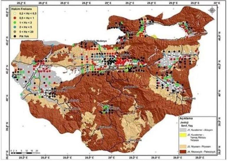 BURSA FAY HATTI HARİTASI: Bursa’da fay hatları nerelerden geçiyor Bursa’da en riskli yerler neresi Gemlik fay hattı riskli mi