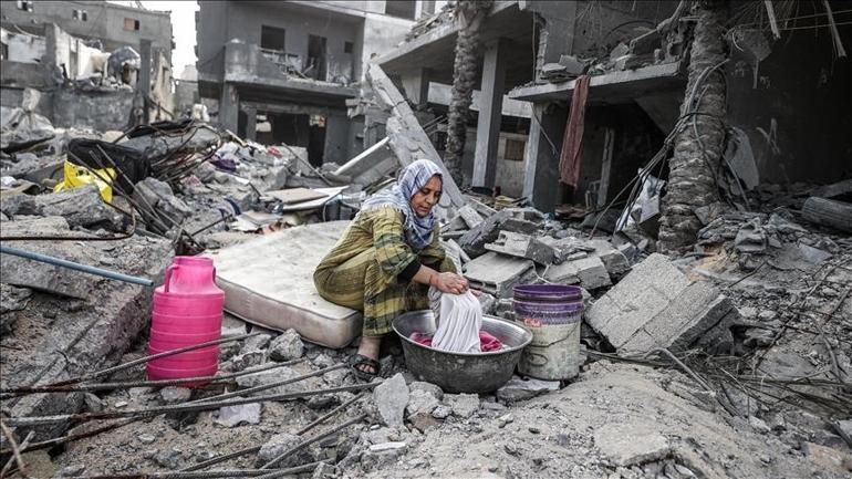 Gazzede katliam sürüyor: Can kaybı 57 bini aştı