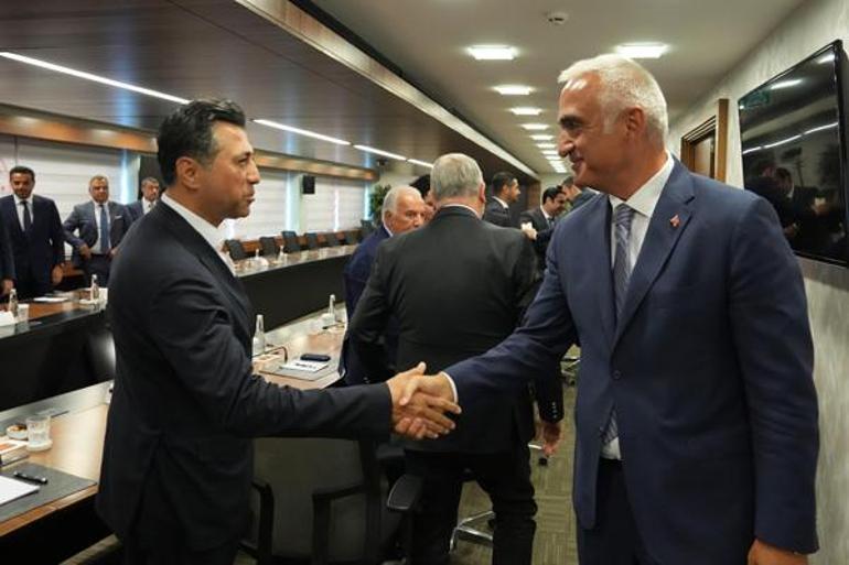 Bakan Ersoy, BETUYAB Yönetim Kurulu Başkanı ve üyelerini kabul etti