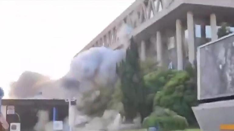 İsrailin İranı vurduğu anlara ait yeni görüntüler ortaya çıktı
