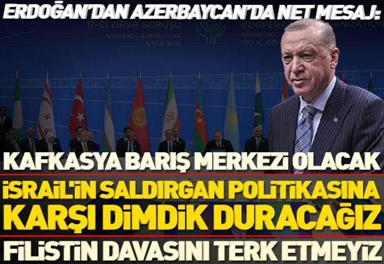 Cumhurbaşkanı Erdoğandan Azerbaycanda diplomasi trafiği