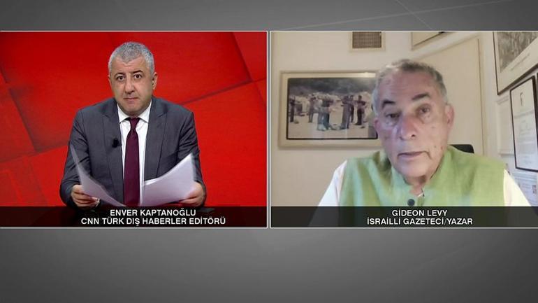 İsrailli Gazeteci Gideon Levy CNN TÜRKe konuştu: Soykırımdan başka bir şey denemez
