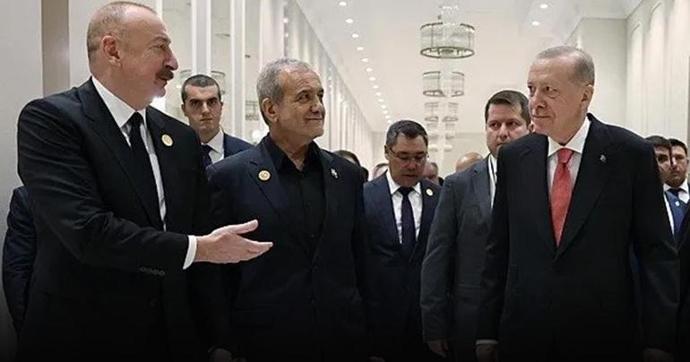 EİT Zirvesinde samimi anlar Aliyev, Pezeşkiyan ve Erdoğanın görüntüleri sosyal medyada gündem oldu