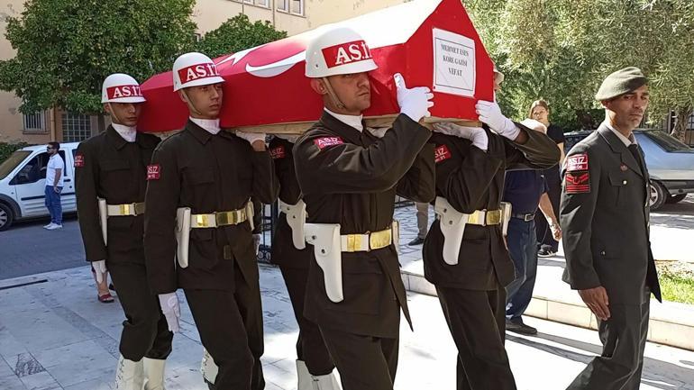 Kore gazisi Mehmet Esen, son yolculuğuna uğurlandı