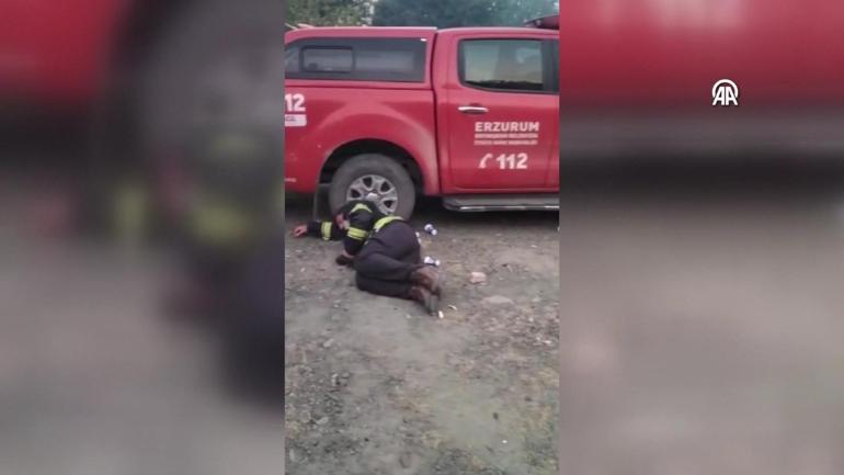 Açlık, susuzluk, uykusuzluk... Kahraman itfaiyecilerin alevlerle canla başla mücadelesi