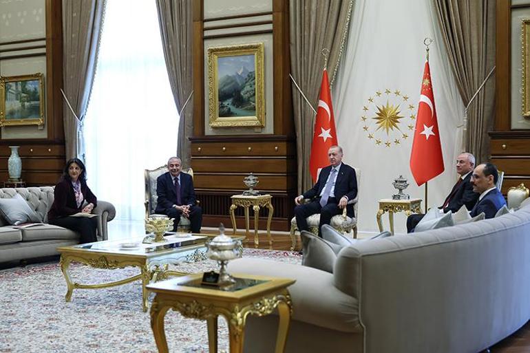  Cumhurbaşkanı Erdoğan, Dem Parti heyetini kabul edecek
