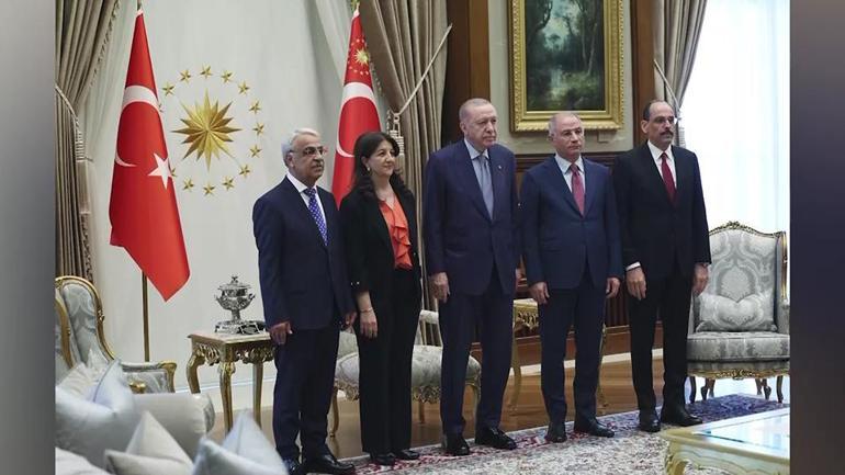 Erdoğan İmralı heyetini kabul etti
