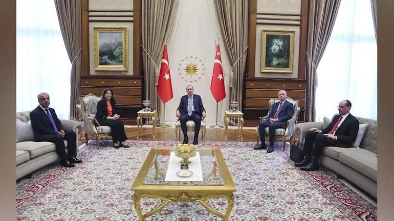 Erdoğan İmralı heyetini kabul etti