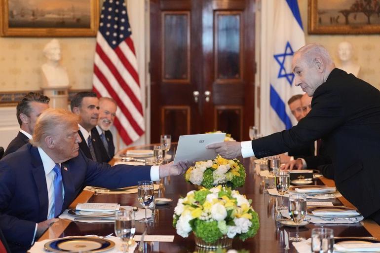 Netanyahu Trumpı Nobele aday gösterdi