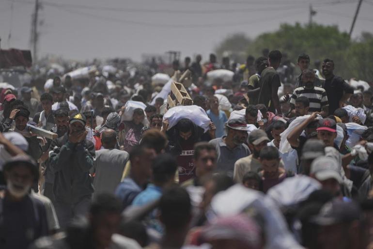İsrailin niyeti ortaya çıktı: Gazze nüfusu bir bölgeye toplanacak, çıkış olmayacak