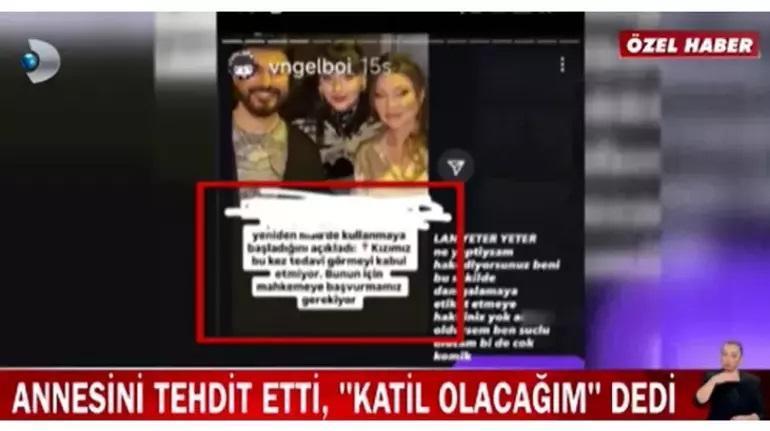 Umut Akyürek perişan halde Kızı yine madde kullanmaya başladı Sosyal medyadan ölüm tehditleri savurdu