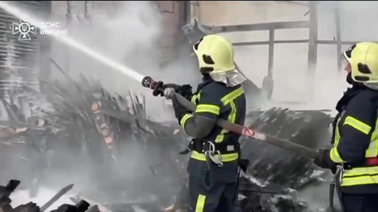 Rusyadan Ukraynaya 728 dronla en büyük saldırı