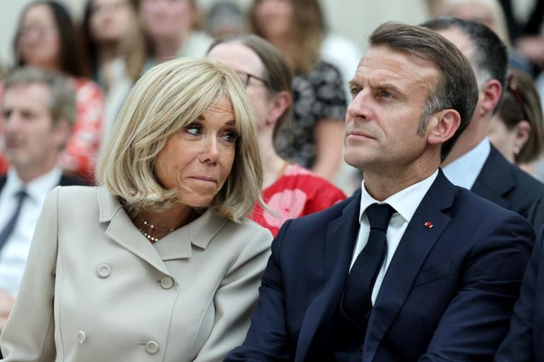 Bu görüntülerin nedeni soğuk rüzgarlar değilmiş: Brigitte Macron derin bir üzüntü içinde...