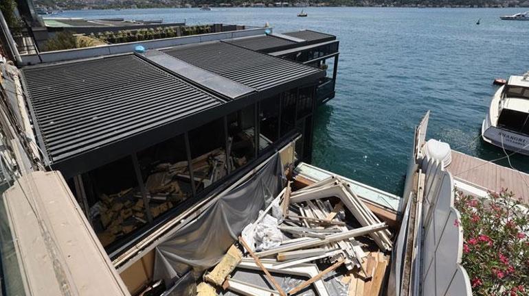 İstanbul Boğazındaki kaçak yapıların yıkım çalışmaları başladı