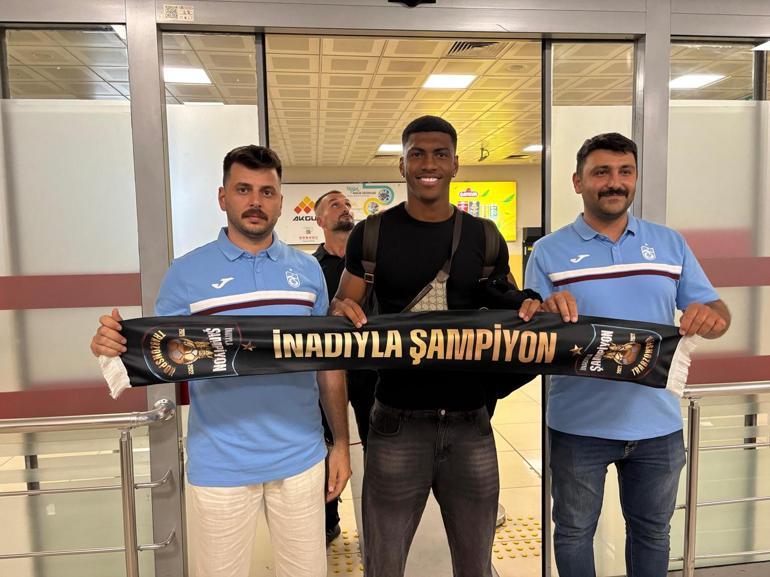 Trabzonsporun yeni transferi Felipe Augusto Trabzon’a geldi