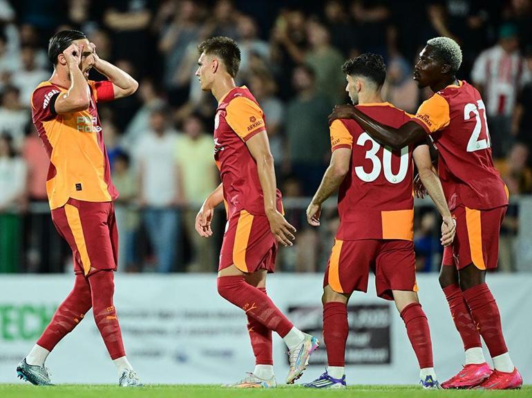 Galatasaray, hazırlık maçında Ümraniyespor’u 5-2 yendi