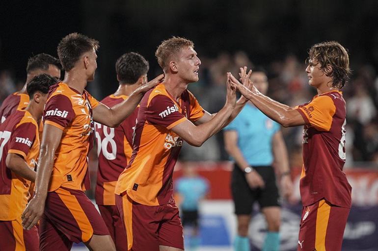 Galatasaray, hazırlık maçında Ümraniyespor’u 5-2 yendi