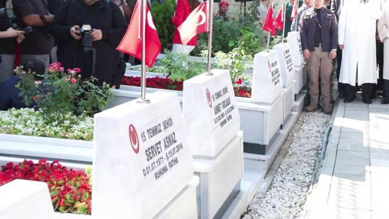 Edirnekapı’da anlamlı tören: 15 Temmuz’un kahramanlarına saygı duruşu