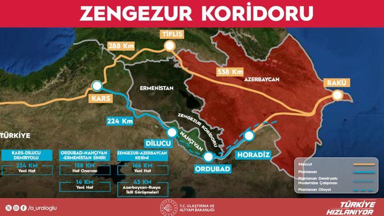ABD’den Zengezur Teklifi: “32 kilometrelik yolu bize verin”