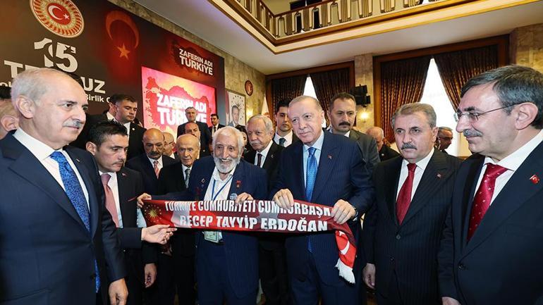 TBMMde 15 Temmuzda önemli zirve: Erdoğan, Bahçeli ve Destici görüştü