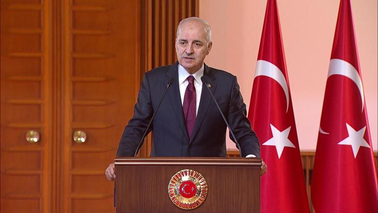 TBMM BaÅŸkanÄ± Numan KurtulmuÅŸtan Ä°srail saldÄ±rÄ±larÄ±na tepki: Mahalle kabadayÄ±sÄ±nÄ±n davranÄ±ÅŸÄ±dÄ±r