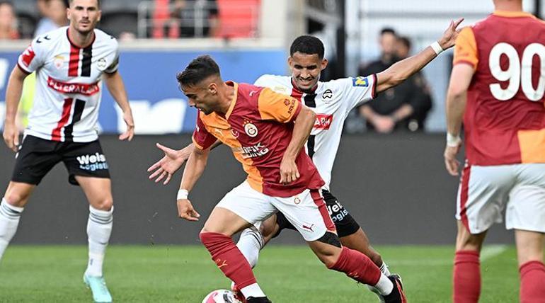 Galatasaray, Avusturya kampında ilk maçını kazandı